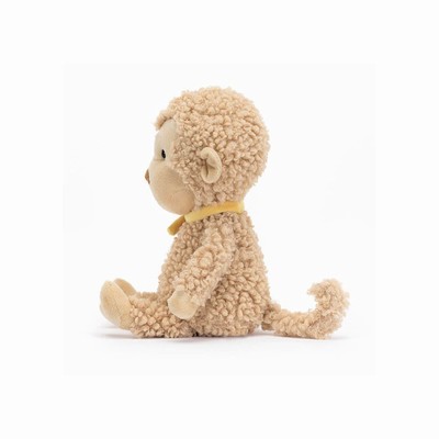 Jellycat Fuzzkin Monkey UK | 53487EWYD